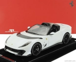Mr-models Ferrari 812 Competizione A Spider N 16 Personal Car Charles Leclerc 2022 - Con Vetrina - With Showcase 1:18 Bianco Onda Marina - Matná Bílá