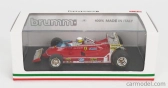 Brumm Ferrari F1  312t5 N 1 Monaco Gp 1980 Jody Scheckter - With Driver Figure 1:43 Red