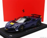 Bbr-models Ferrari Sf90 Xx Stradale Spider 2024 - Con Vetrina - With Showcase 1:18 Blu Elettrico - Modrá Žlutá