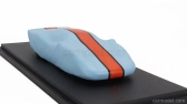 Matrix scale models Ford usa Under Cover - Gt40 Race Version 1966 1:43 Světle Modrá Oranžová