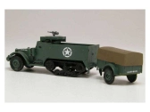Airfix M3 Half Track, 1 Ton Trailer (1 : 76) (Vintage)