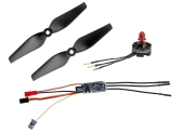 Kombinovaná sada Telemetr. regul. HOTT 20Amp SBEC + Ultra 2804-2300Kv threshold (CW) + 2x vrtule