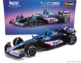Bburago Renault F1 A523 Team Bwt Alpine F1 N 10 Season 2023 Pierre Gasly 1:43 modro-čierno-ružová