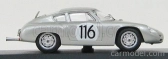 Najlepší model Porsche 1600gs Abarth N 116 Targa Florio 1960 Linge - Strahle - Lissmann 1:43 Silver