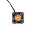 Ultra vysokorýchlostný hliníkový ventilátor 25x25x10mm - 6-8,4V - regulačný konektor