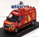 Eligor Renault Master Van Bombeiros Brazil 2019 1:43 Red