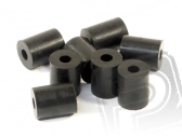 Vymedzovacia rúrka 3x8x10mm, (čierna,8ks.)