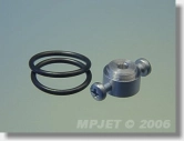 4606 Pružný unašeč pro vrtule otvor 9.6, hřídel pr. 3.2mm, 1ks