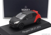 Norev Peugeot 208 Gti 2014 1:43 Čierna červená