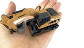 Mini kovový RC bagr, 8 kanálů, měřítko 1:64, RTR