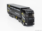 Eligor Scania S500 Truck Telonato Tempo Transports 2018 1:43 Black