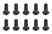M3x0,5x8mm Imbusový šroub s kulatou hlavou, 10 ks.