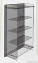 Atlantic Vetrina display box Espositore - For 4 Cars 1/18 Lungh.lenght Cm 36.8 X Largh.width Cm 12.5 X Alt.height Cm 57.4 (altezza Utile Tra I Ripiani Cm 12.0 Inner Height Among Shelves) 1:18 Plastový Displej