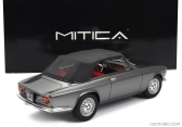 Mitica Alfa romeo Giulia 1600 Gtc Cabriolet uzavretý 1964 - interiér červená 1:18 Grigio Met - sivá