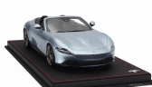 Bbr-models Ferrari Roma Spider Open 2020 - Con Vetrina - With Showcase 1:18 Grigio Alloy - Šedá