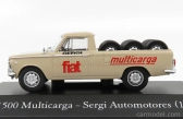 Edicola Fiat 1500 Multicarga Pick-up - Sergi Automotores 1965 1:43 Beige