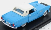 Rio-models Ford usa Thunderbird Spider Soft-top 1956 1:43 Light Blue White