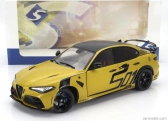 Solido Alfa romeo Giulia Gta Nagemaakt 2022 1:18 žltá čierna
