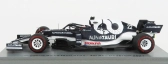 Iskrový model Alpha tauri F1 At02 Honda Ra620h Team Alpha Tauri N 22 4th Abu Dhabi Gp 2021 Yuki Tsunoda 1:43 White Blue