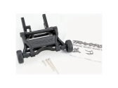 Traxxas sada opěrných koleček (wheelie) černá