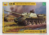 Zvezda Samohodnaya-ustanovka Su-85 Soviet Tank Destroyer 1943 1:35 /
