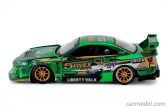 Mini-gt Nissan Silvia (s15) Lb Super Silhouette N 5 Fausto Racing Lhd 2024 1:64 Zelená