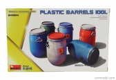 Miniart Accessories Plastic Barrels Oil 1:24 /
