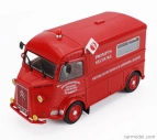 Edicola Citroen Type H Van Voiture De Secours Aux Asphyxies Et Blesses Hasičské auto 1968 1:43 Červená