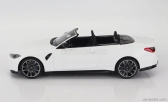 Minichamps BMW radu 4 M4 (g83) Cabriolet 2020 1:18 Biela