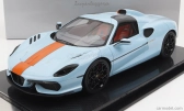 Tecnomodel Touring Superleggera Arese Rh95 (chassis And Engine F-12) 2021 1:18 Světle Modrá Oranžová - Barvy Zálivu