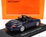 Minichamps Porsche 911 997 Carrera S Cabriolet 2005 1:43 Blue Met