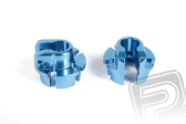 Modré hliníkové tanieriky tlmičov 12mm (2 ks.)