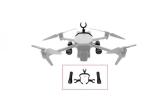 DJI MAVIC AIR 3 - LED sada světel (bez Aku)
