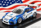 Spark-model Porsche 911 991-2 Gt3 Cup N 19 Porsche Carrera Cup Great Britain Champion 2020 H.king 1:43 Světle Modrá Bílá