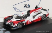 Spark-model Toyota Ts050 2.4l Hybrid Turbo V6 Team Toyota Gazoo Racing N 8 Winner 24h Le Mans 2020 S.buemi - B.hartley - K.nakajima 1:87 Červená Biela