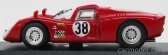 Najlepší model Alfa romeo 33.2 Coupe N 38 Test Le Mans 1968 Gosselin - Trosch 1:43 Red