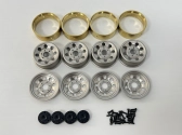 HBP240292 - (1010141) 1.2"" Steel Bead Lock Wheels - silver (4)