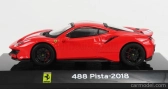Edicola Ferrari 488 Pista 2018 - Con Vetrina - With Showcase 1:43 Red