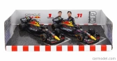 Bburago Red bull Set F1 2x Rb19 Team Oracle Red Bull Racing N 1 World Champion Season Gp 2023 Max Verstappen + N 11 Season 2023 Sergio Perez 1:43 Matná Modrá Žlutá Červená