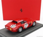 Bbr-models Ferrari 250 Gto Coupe Team North American Racing N.a.r.t. N 27 24h Le Mans 1964 Fernand Tavano - Bob Grossman - Con Vetrina - S vitrínou 1:18 červená