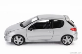 Norev Peugeot 206 Rc 2003 1:18 Hliníkové Stříbro