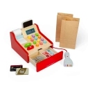 Bigjigs Toys Dětská dřevěná pokladna