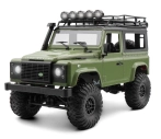 RC auto Land Rover Defender T98 1/12, zelená + náhradní baterie