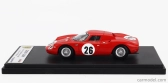 Looksmart Ferrari 250lm Coupe N 26 1000km Paris 1966 David Piper - Mike Parkes 1:43 Red