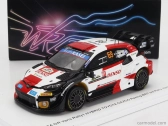 Spark-model Toyota Yaris Gr Hybrid Rally1 Team Toyota Gazoo Racing Wrt N 69 3. Rally Japonsko 2023 Kalle Rovanpera - Jonne Halttunen 1:43 Biela červená čierna