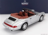 Norev Porsche 911 964 Carrera 2 Cabriolet 1990 1:18 Strieborná