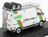Ixo-models Fiat 242 Van Fiat Team Totip Jolly Club Assistance Rally 1985 - Lancia 037 1:43 Bielo-zeleno-oranžová