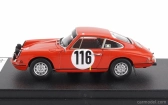 Trofeu Porsche 911t Coupe (night Version) N 116 2nd Rally Montecarlo 1968 P.toivonen - M.tiukkanen - 1:43 Orange
