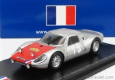Spark-model Porsche 908 Gts N 15 Winner Rally Routes Du Nord 1966 R.buchet - J.ferrand 1:43 Silver Red