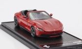 Bbr-models Ferrari Roma Spider Open 2020 - čierne disky 1:43 Rosso Corsa 322 - červená